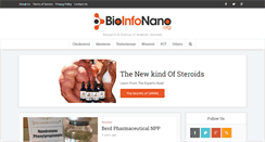 Desktop Screenshot of bioinfonano.org